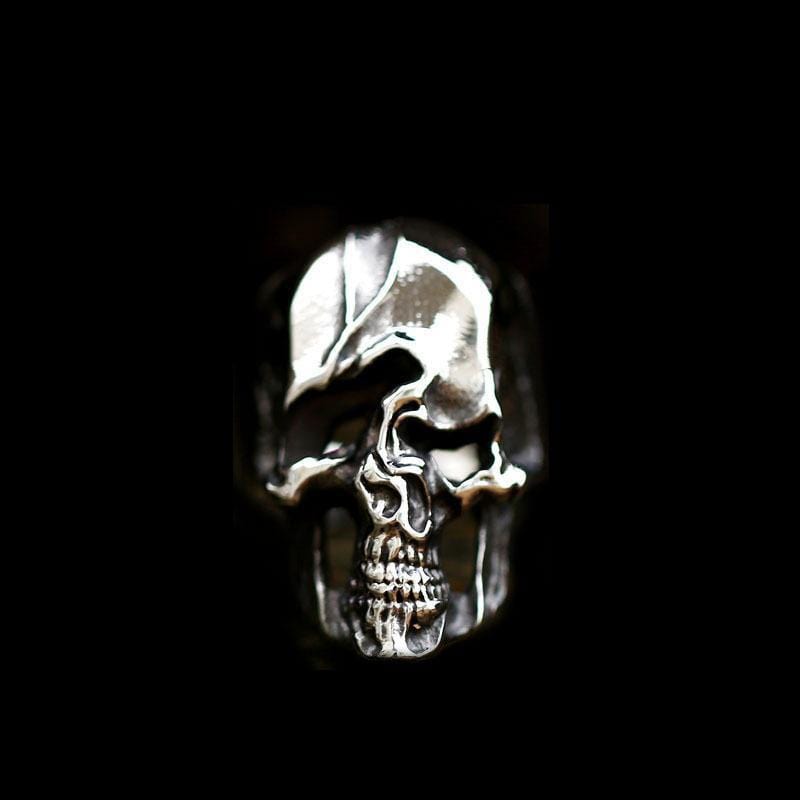 TWISTED SOUL SKULL STAINLESS STEEL RING